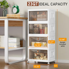 92 QT total capacity across four layers
