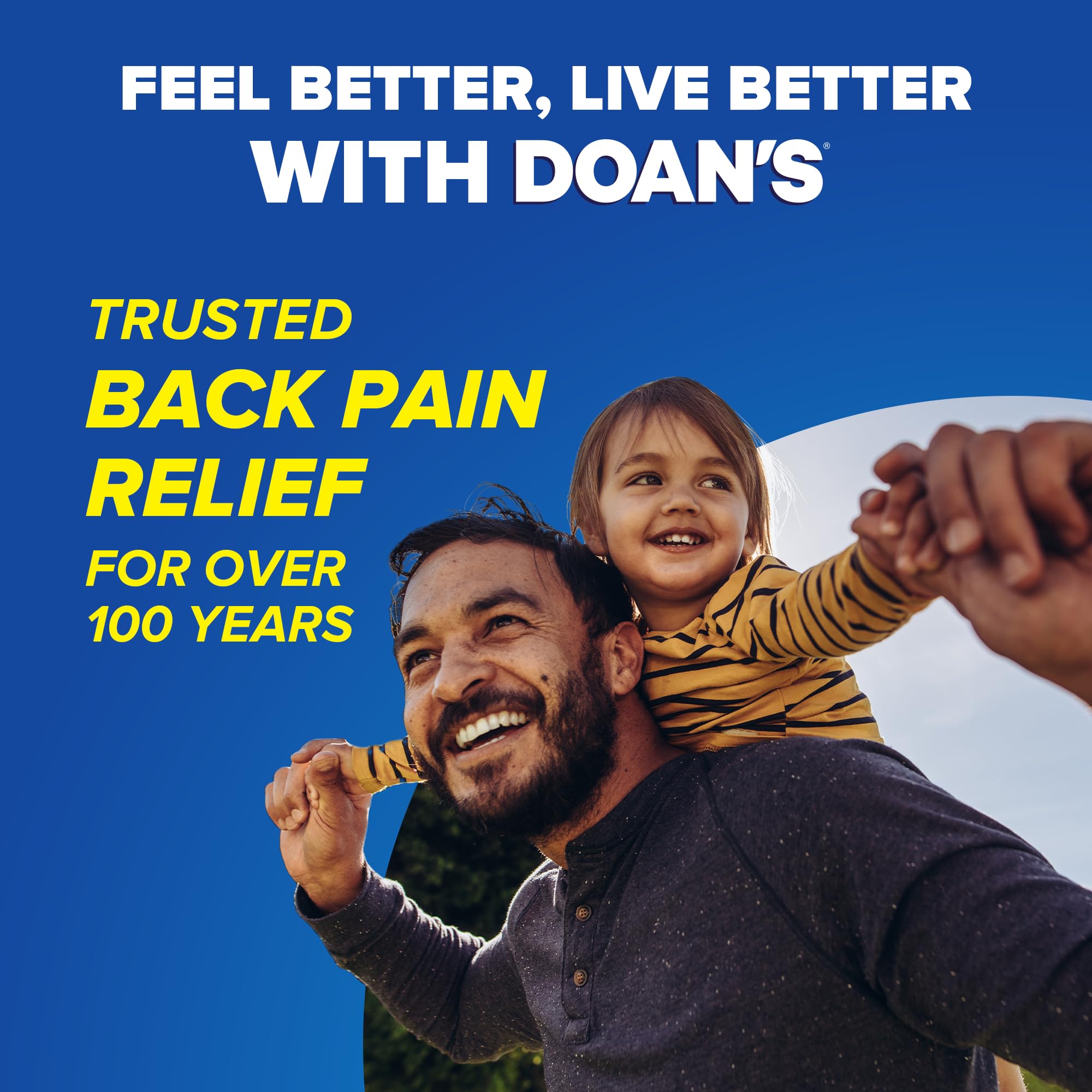 Over-the-counter back pain relief option