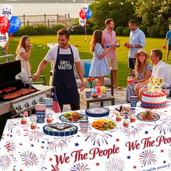 24 dessert plates matching BKYVFDP patriotic kit