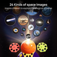 24 HD space exploration slides disks included in the kit