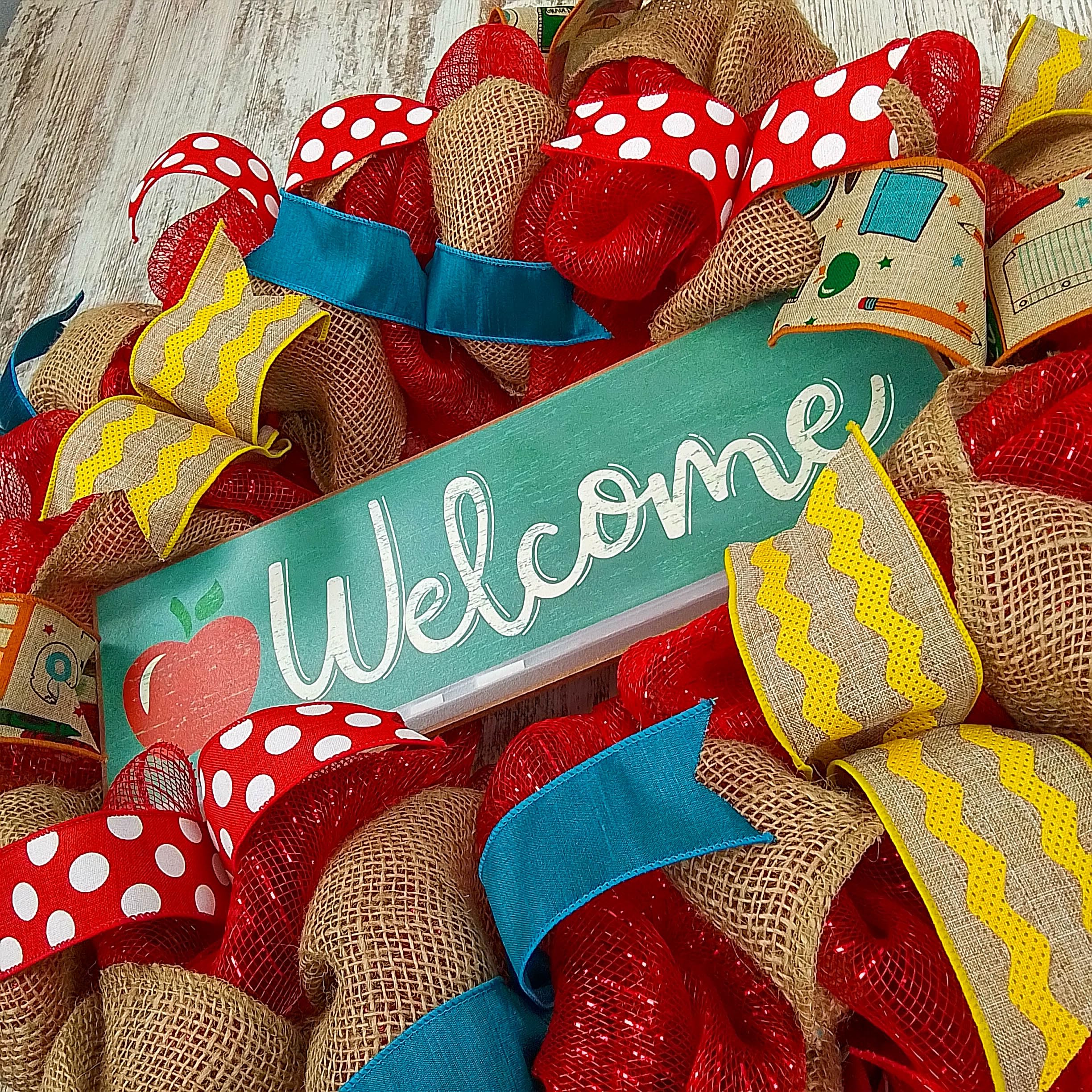 Customization available via message for wreath