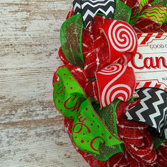 Wreath dimensions 24 inches round 5 inches deep