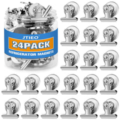 24 pack magnetic clips for fridge magnets