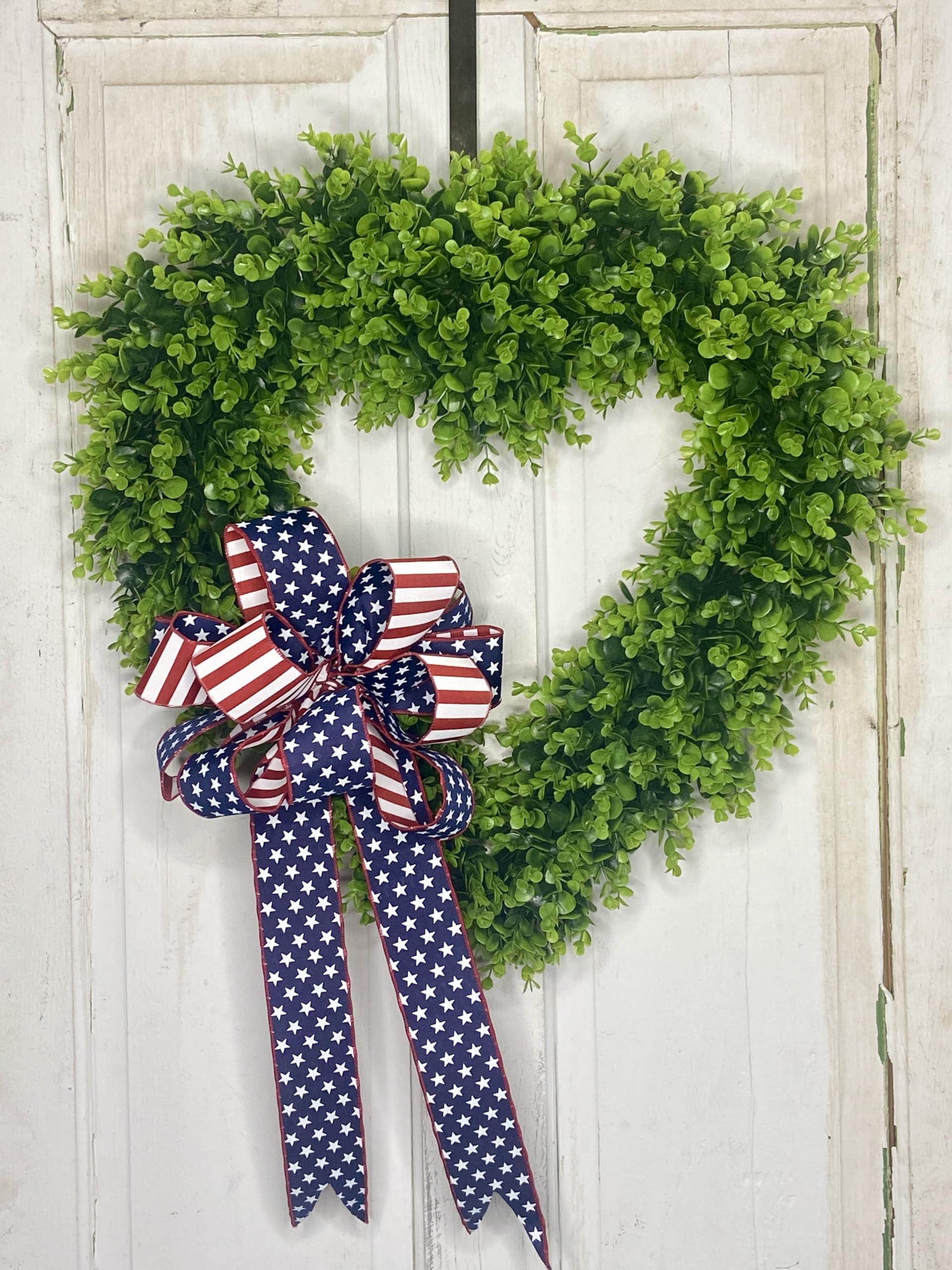 Valentines day front door wreath