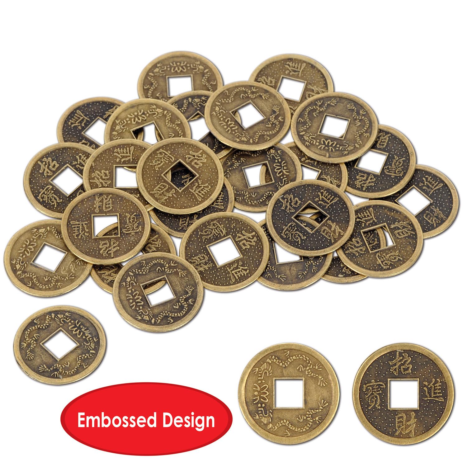 Package of 25 coins Beistle 57856