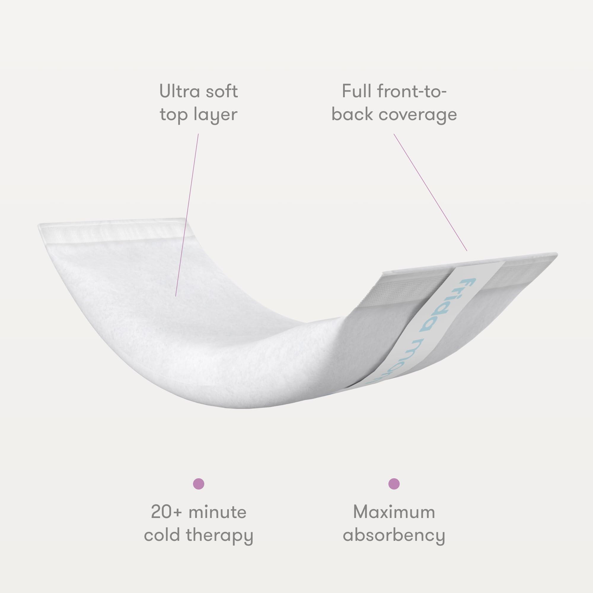 260 grams absorbent postpartum pad designed for maternity use