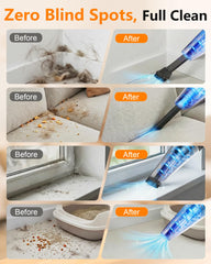 1000mL dust cup and easy emptying