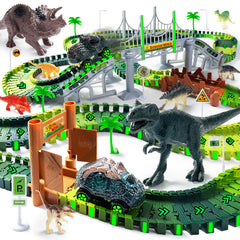 268 PCS Race Tracks Dinosaur Toys product image