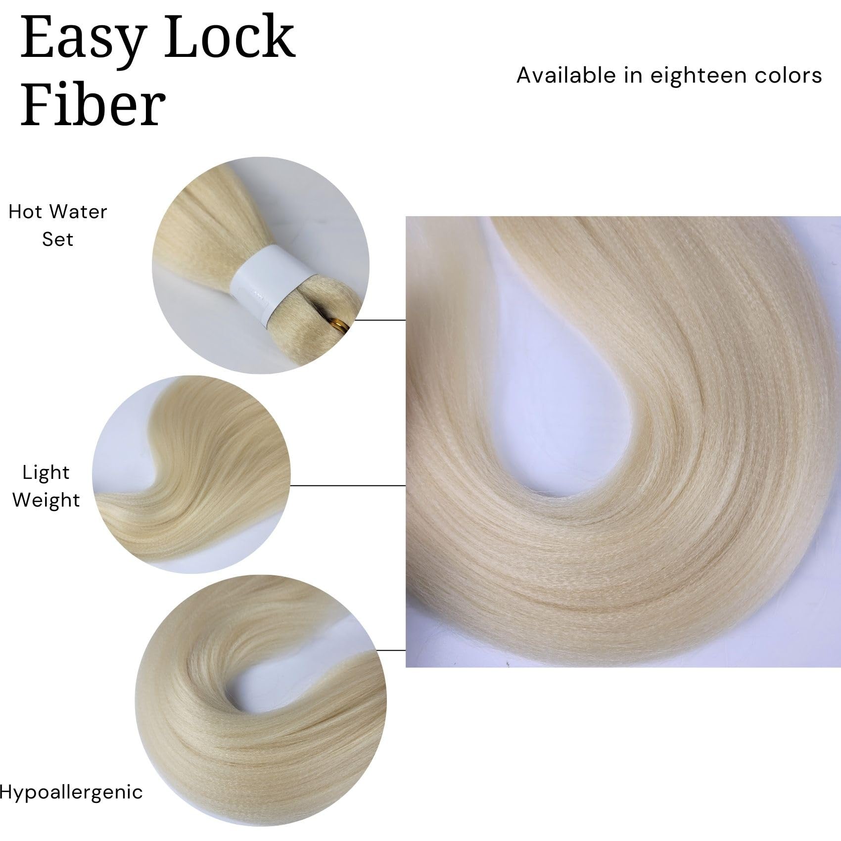 26inch pre stretched Ez Braid image for braids