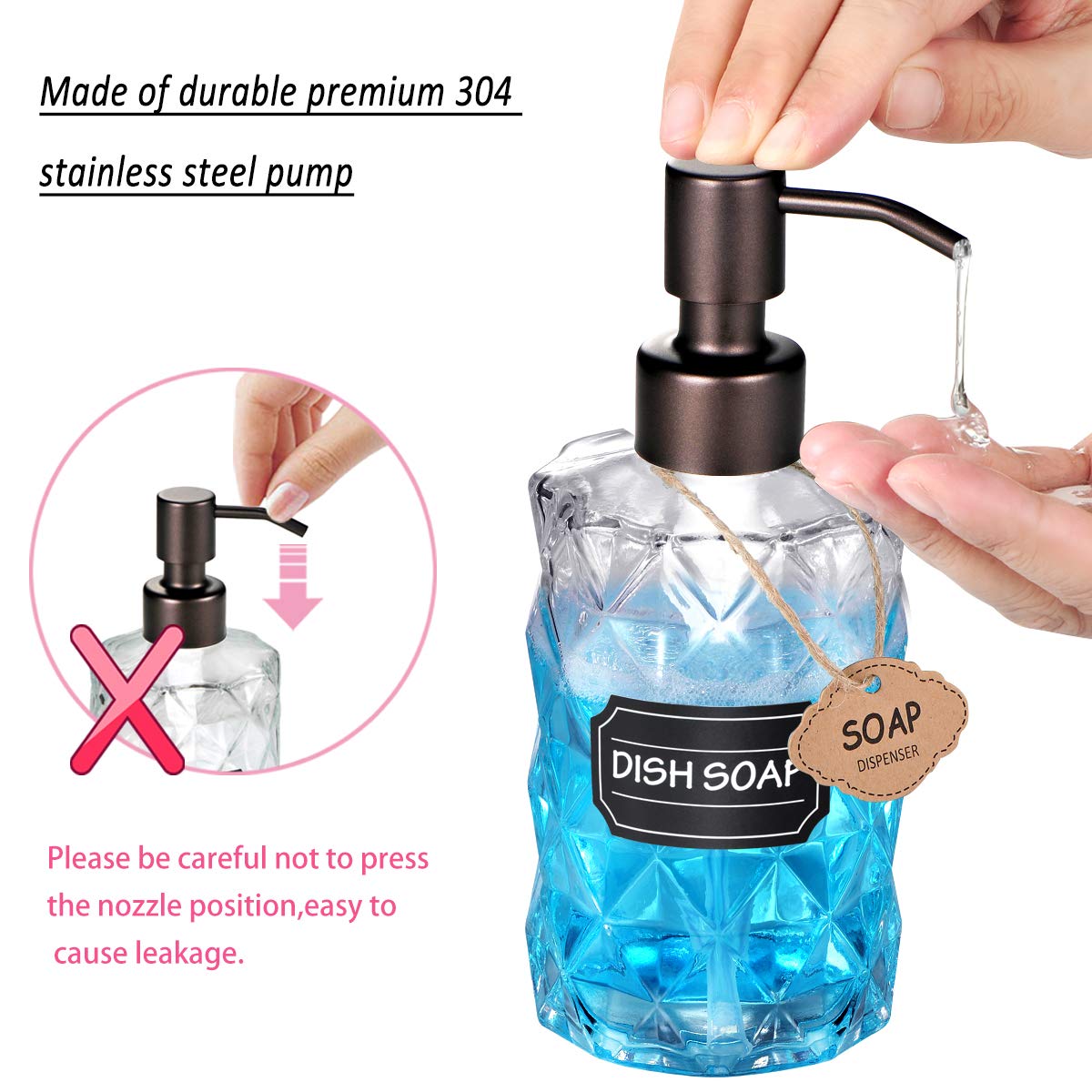 2cc pump core and 7 cm tube included for easy dispensing