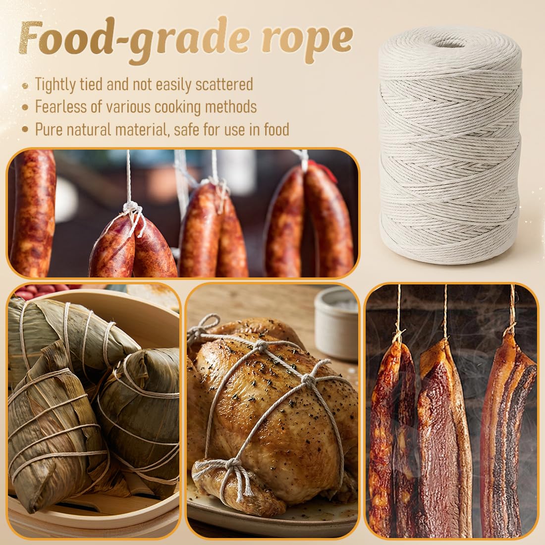 2mm cotton butcher twine for crocheting gardening