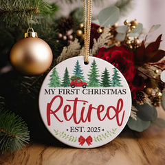 3 inch ceramic ornament with premium UV printing
