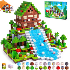 3 otters 150PCS Magnetic Blocks forest explorer packaging