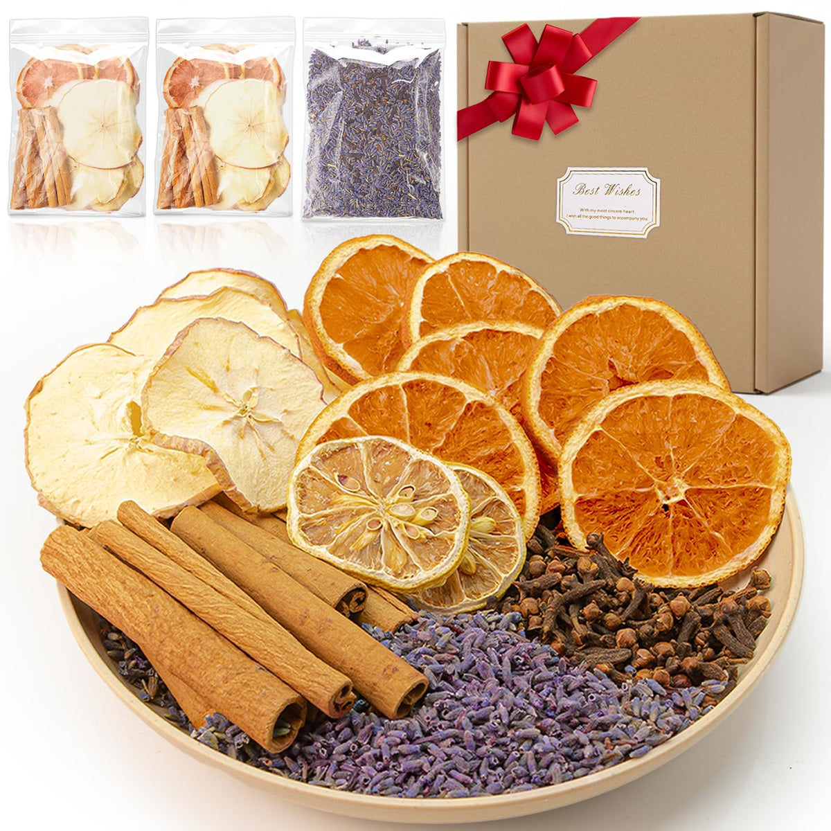 three-pack natural potpourri simmer pot mix