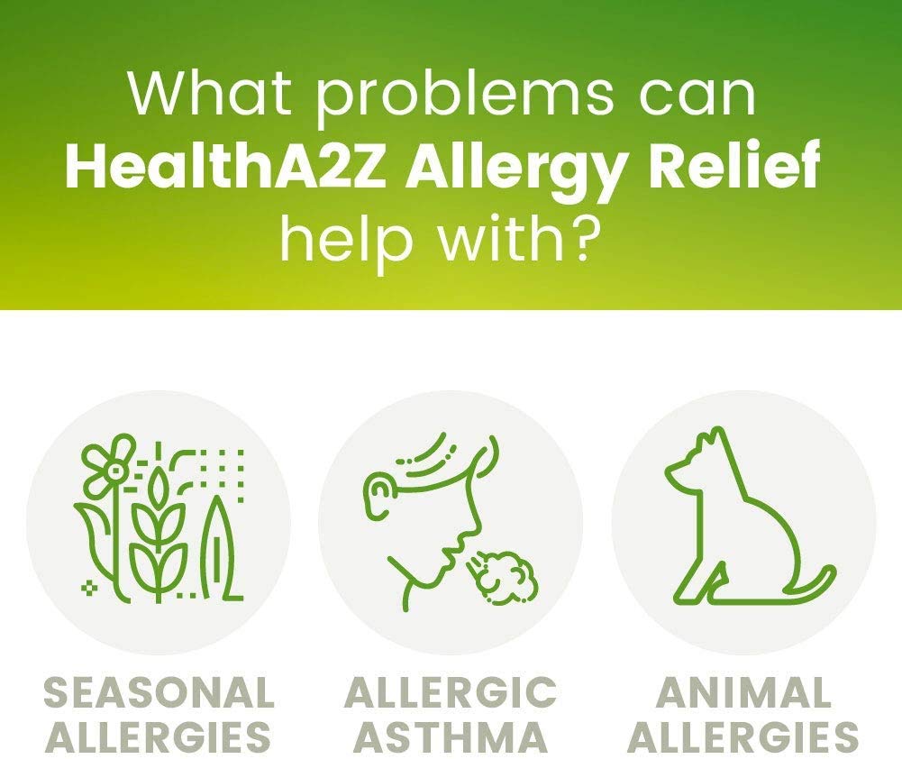 Indoor outdoor allergy relief HealthA2Z 300 count
