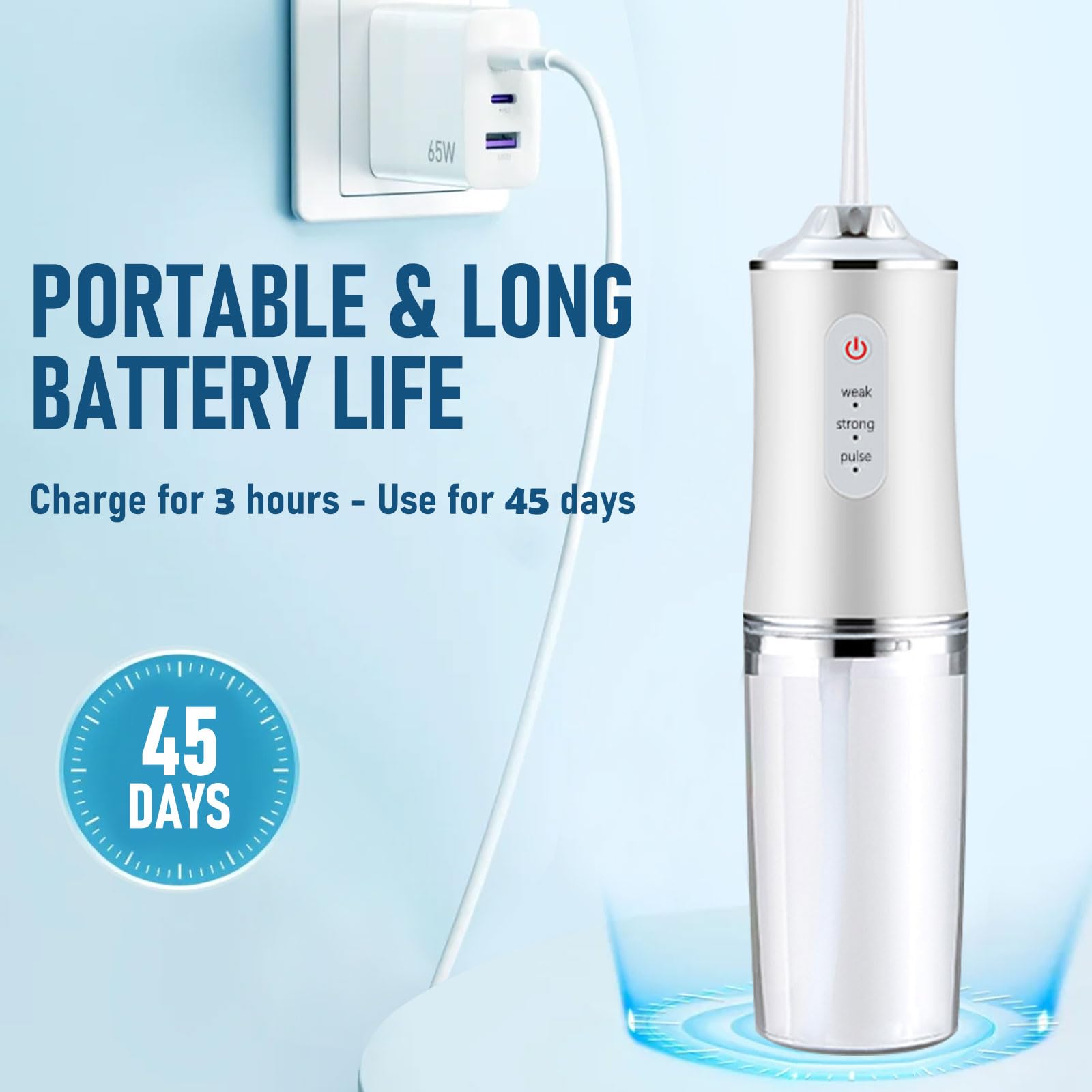 300ml water tank on flosser