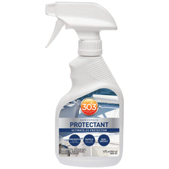 Bottle of 303 Marine Aerospace Protectant for Boat Vinyl 10 oz
