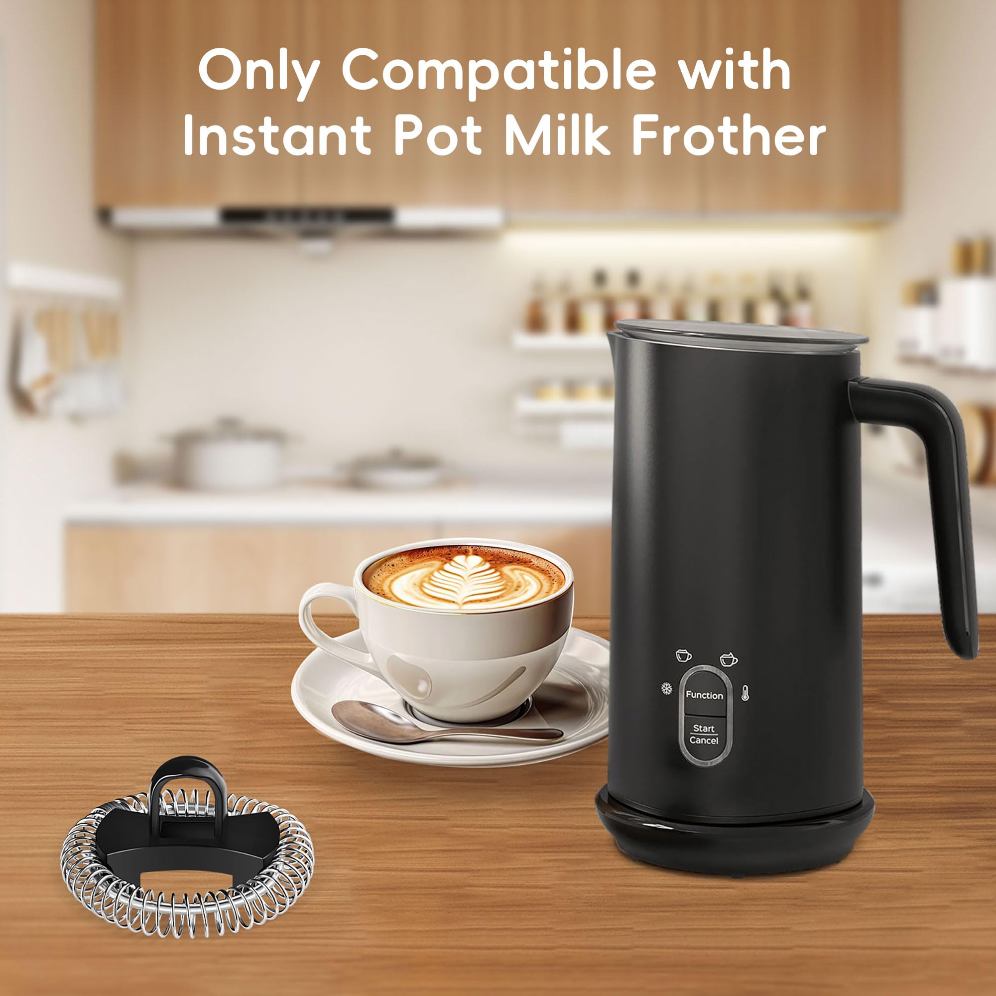 Whisks designed for use with Instant Pot Milk Frother only