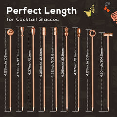 Food-safe 304 stainless steel cocktail picks