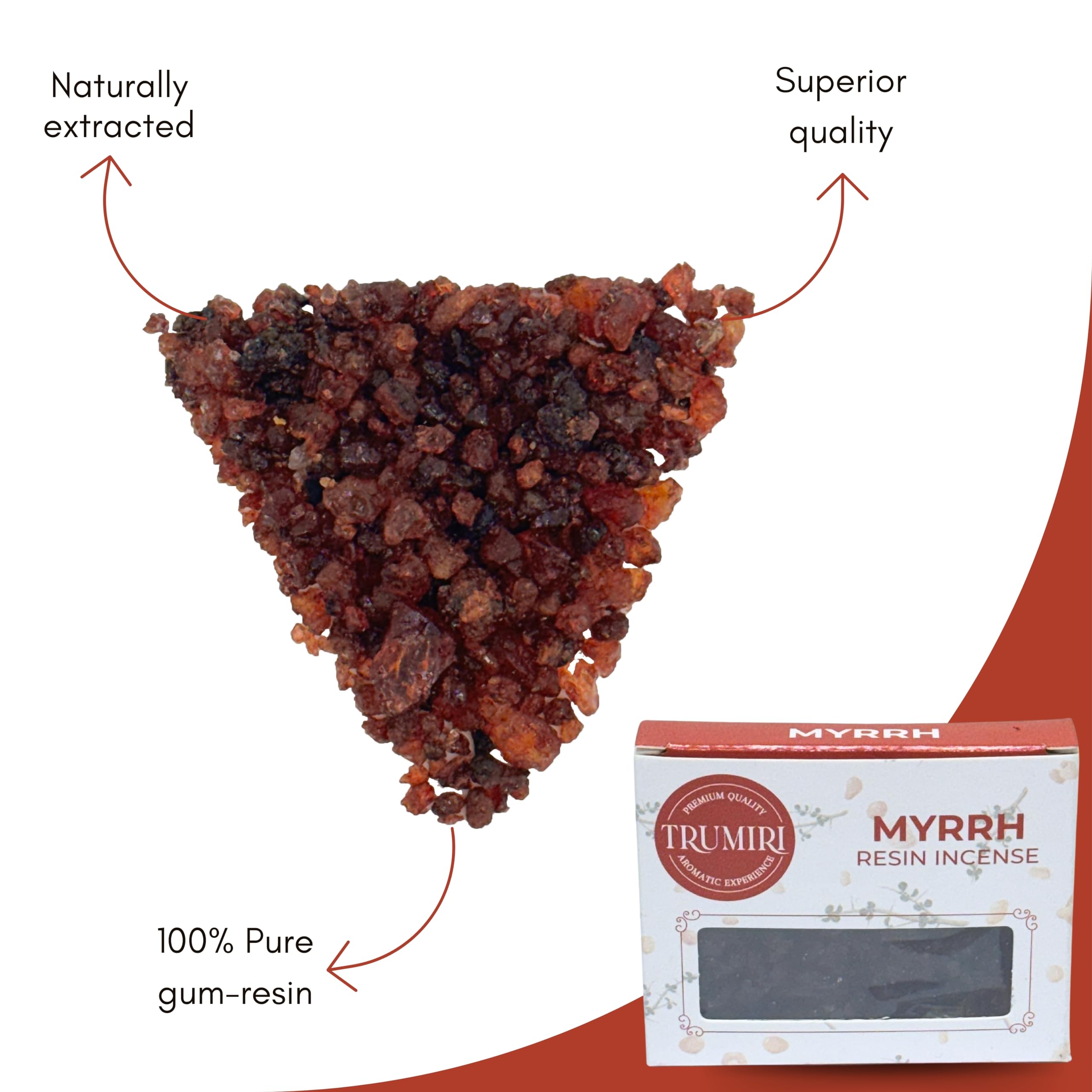 30g pack incense product packaging close up
