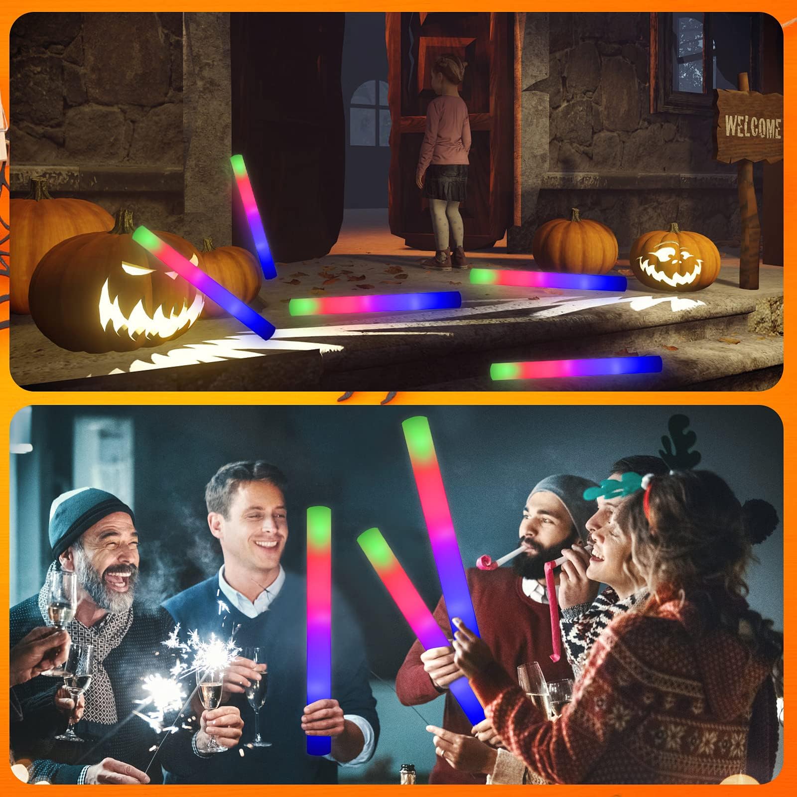 30 piece LifBetter glow sticks bundle for celebrations