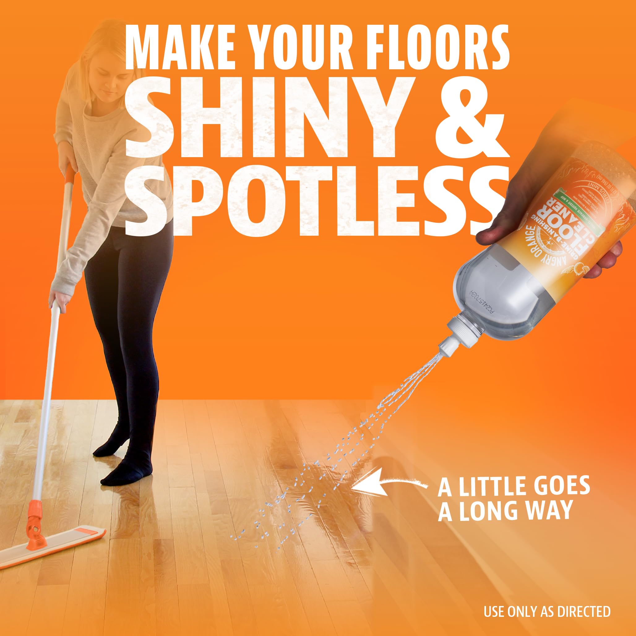Made in USA angry orange floor cleaner 32 oz