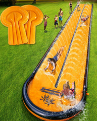 32ft Slip Water and Slide backyard water slide with pool