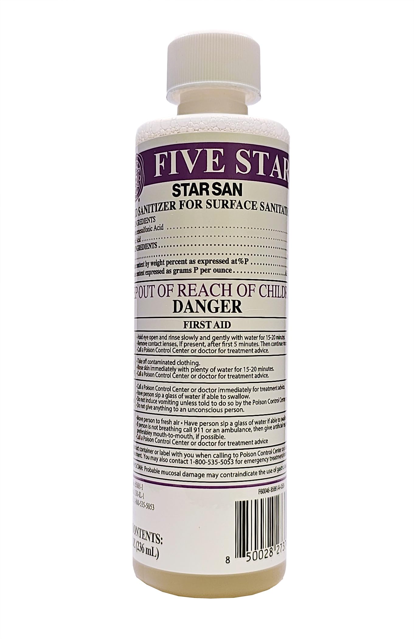 32oz spray bottle included with Star San