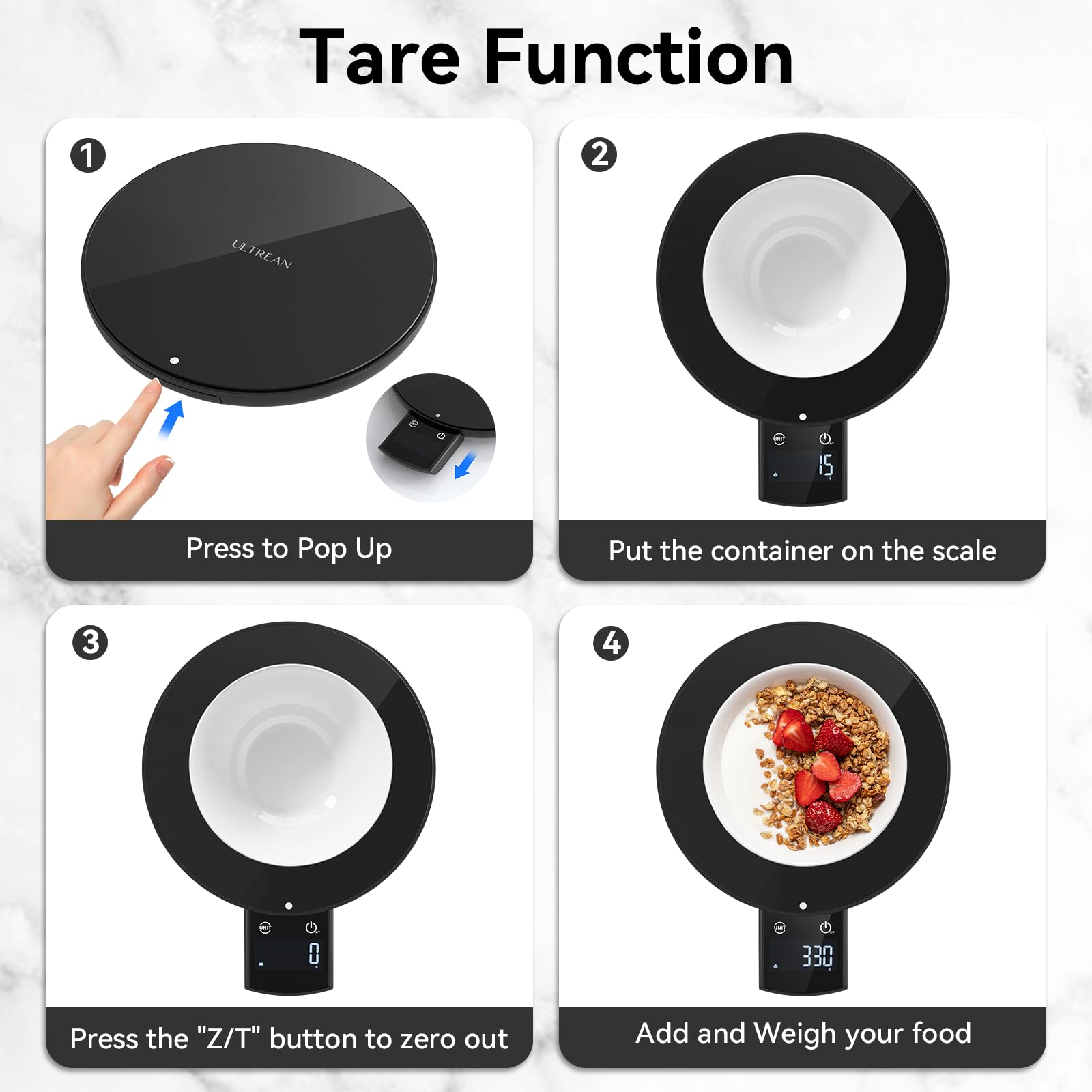 US barcode scanner feature on NutriScale app