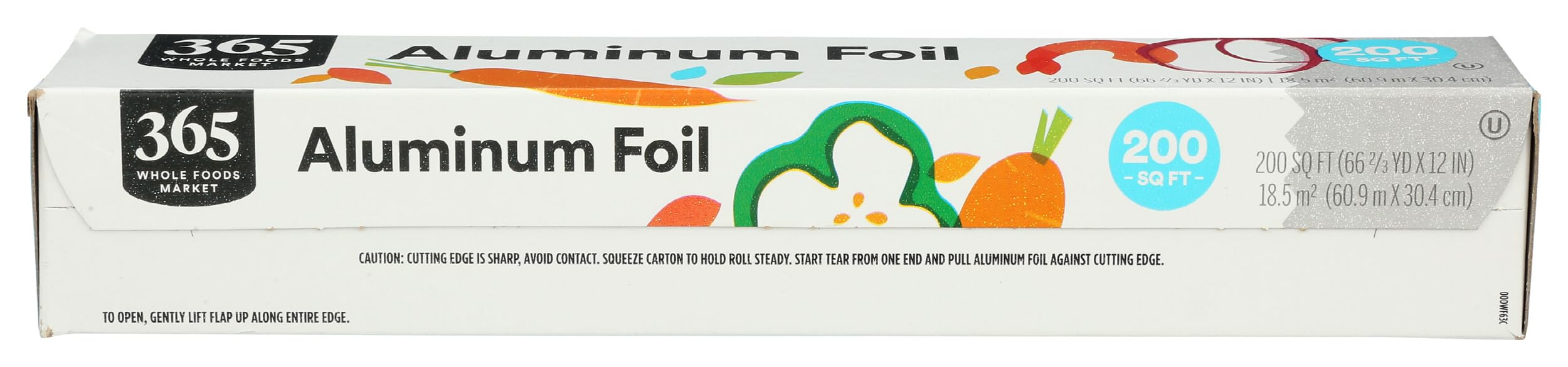 365 by Whole Foods Market aluminum foil 200 sq ft roll