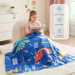 7-layer microfiber weighted blanket