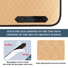Mat measuring 39x20 inches from ALAZA kitchen mats line