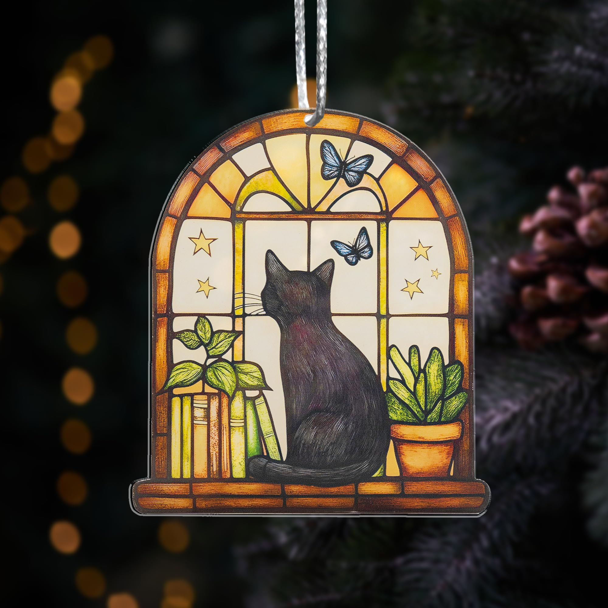 Book club gift ornament for book lovers women