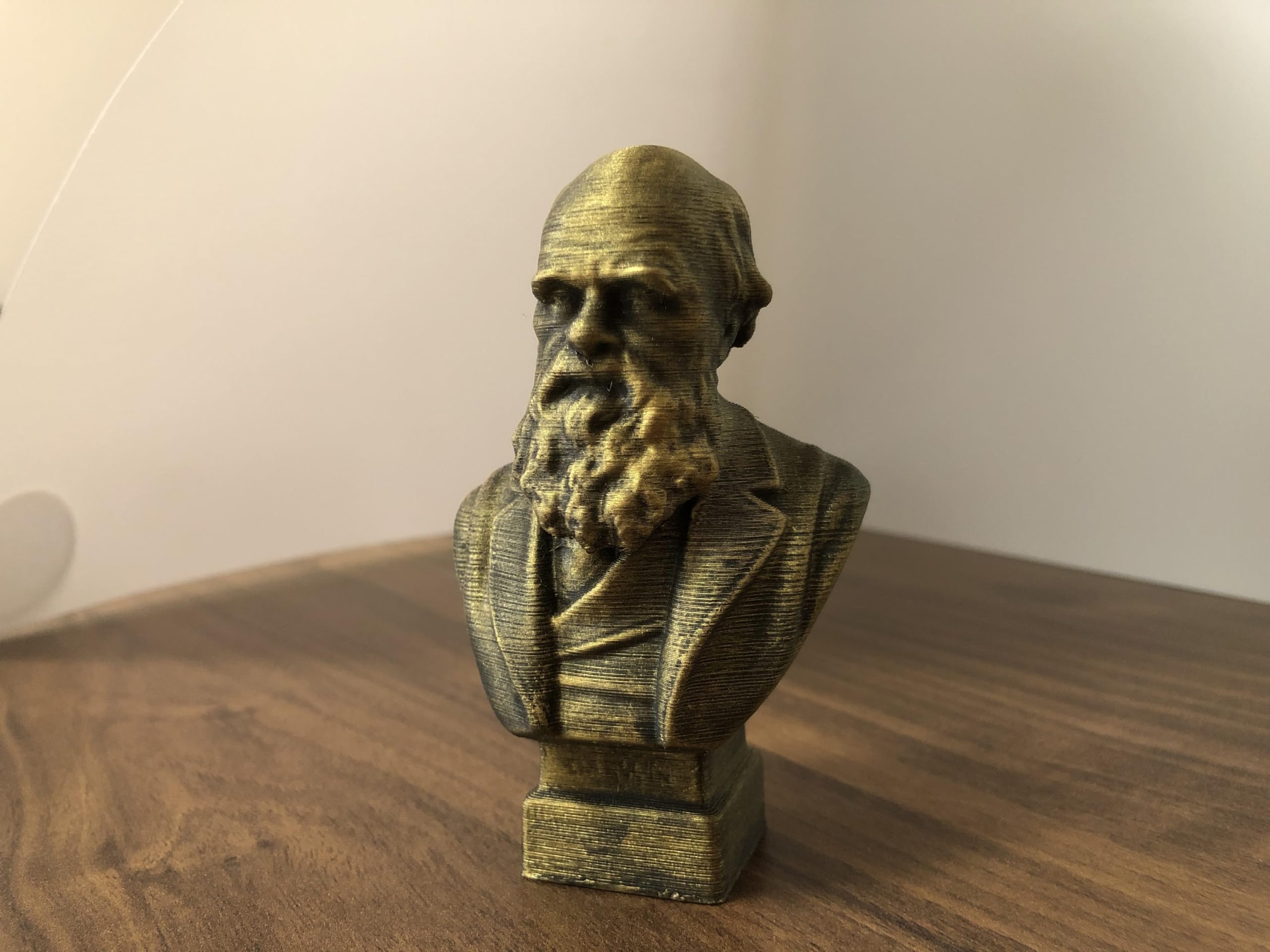 Charles Darwin 4 inch bust suitable for collection