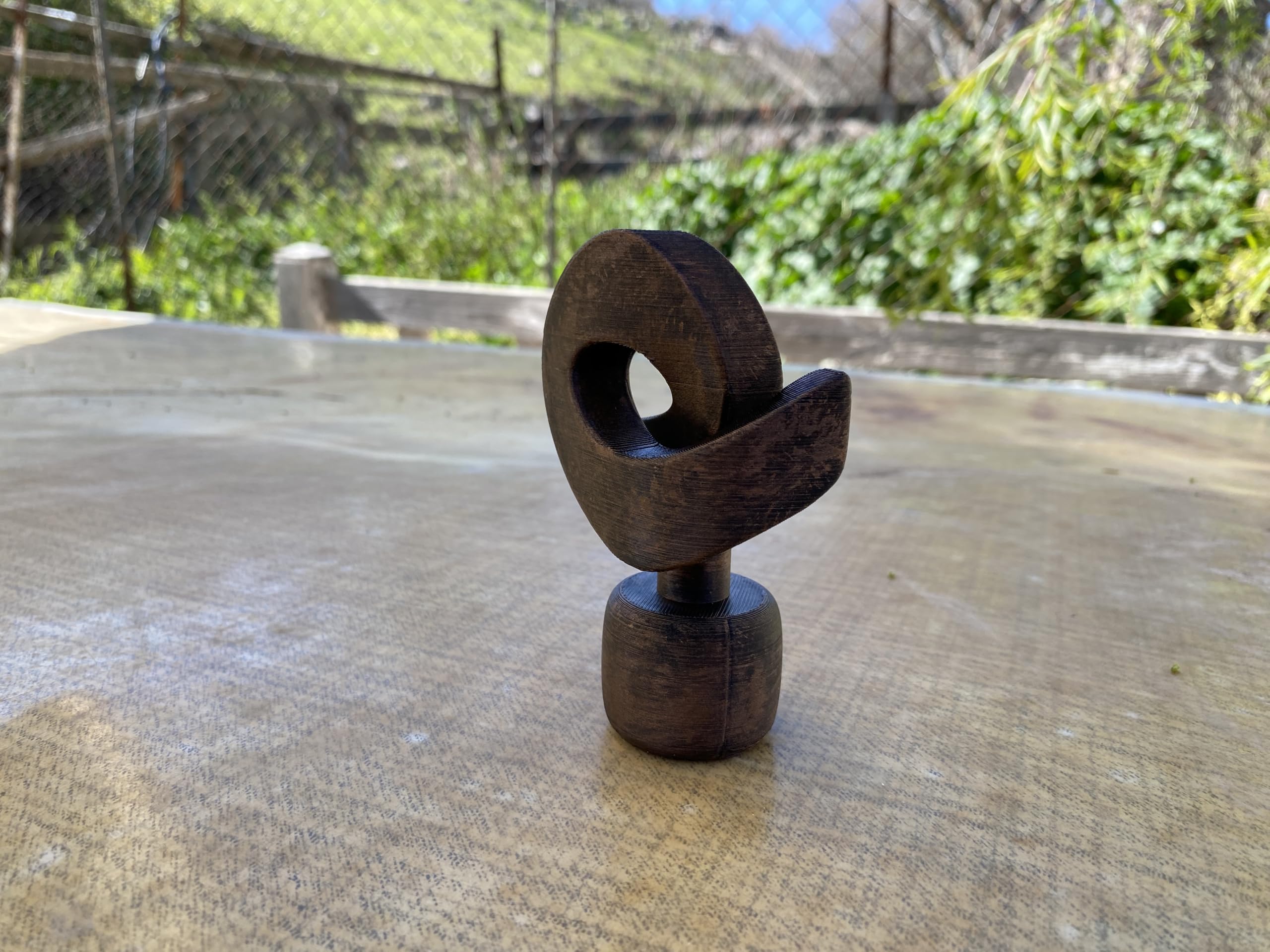 Farming RPG inspired abstract art figurine