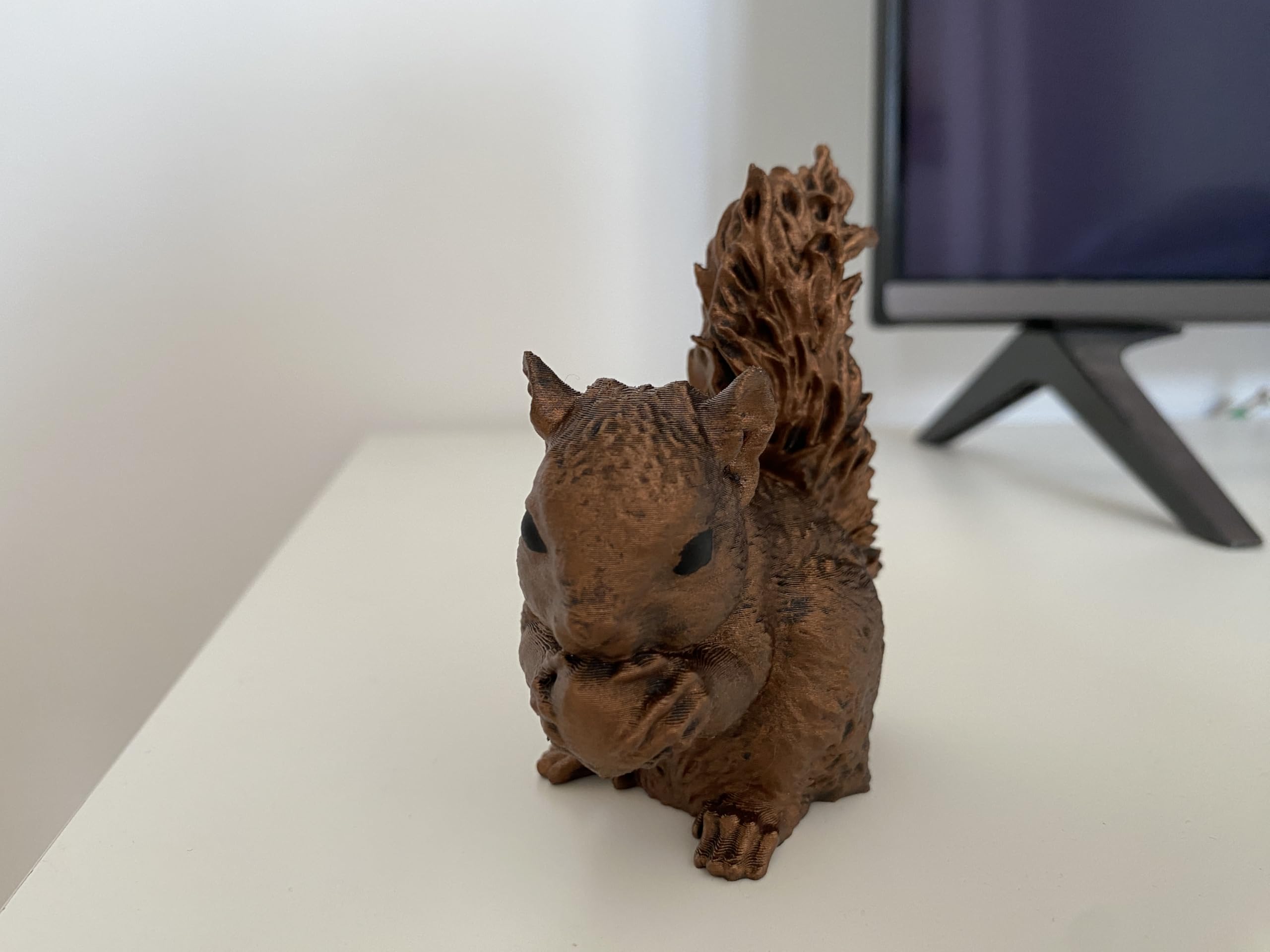 PLA chipmunk figurine gift for nature enthusiasts