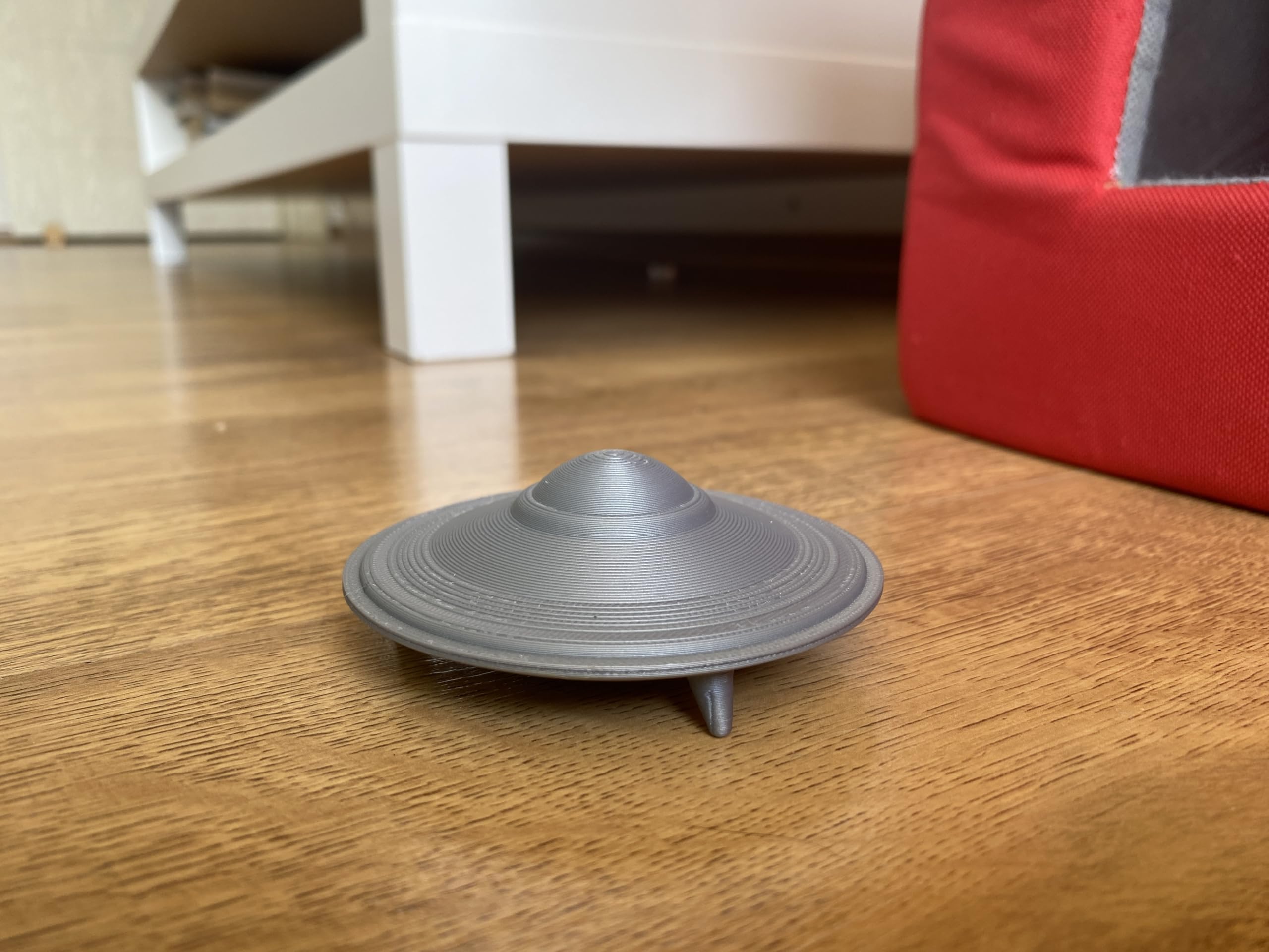3D printed UAP desk decor made from PLA