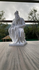 3D printed PLA Moses statue 8 inc