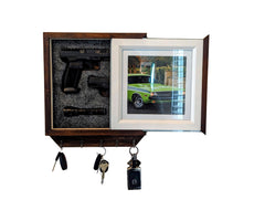 3F Gun Safe Box Key Holder wall mounted concealment unit