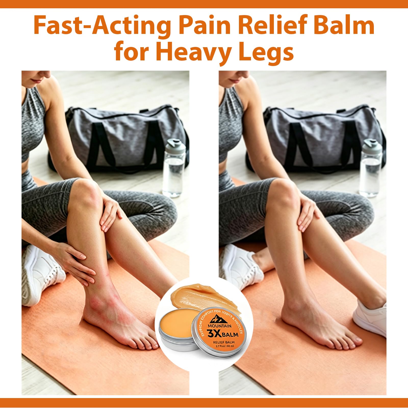 Fast absorbing non greasy balm texture