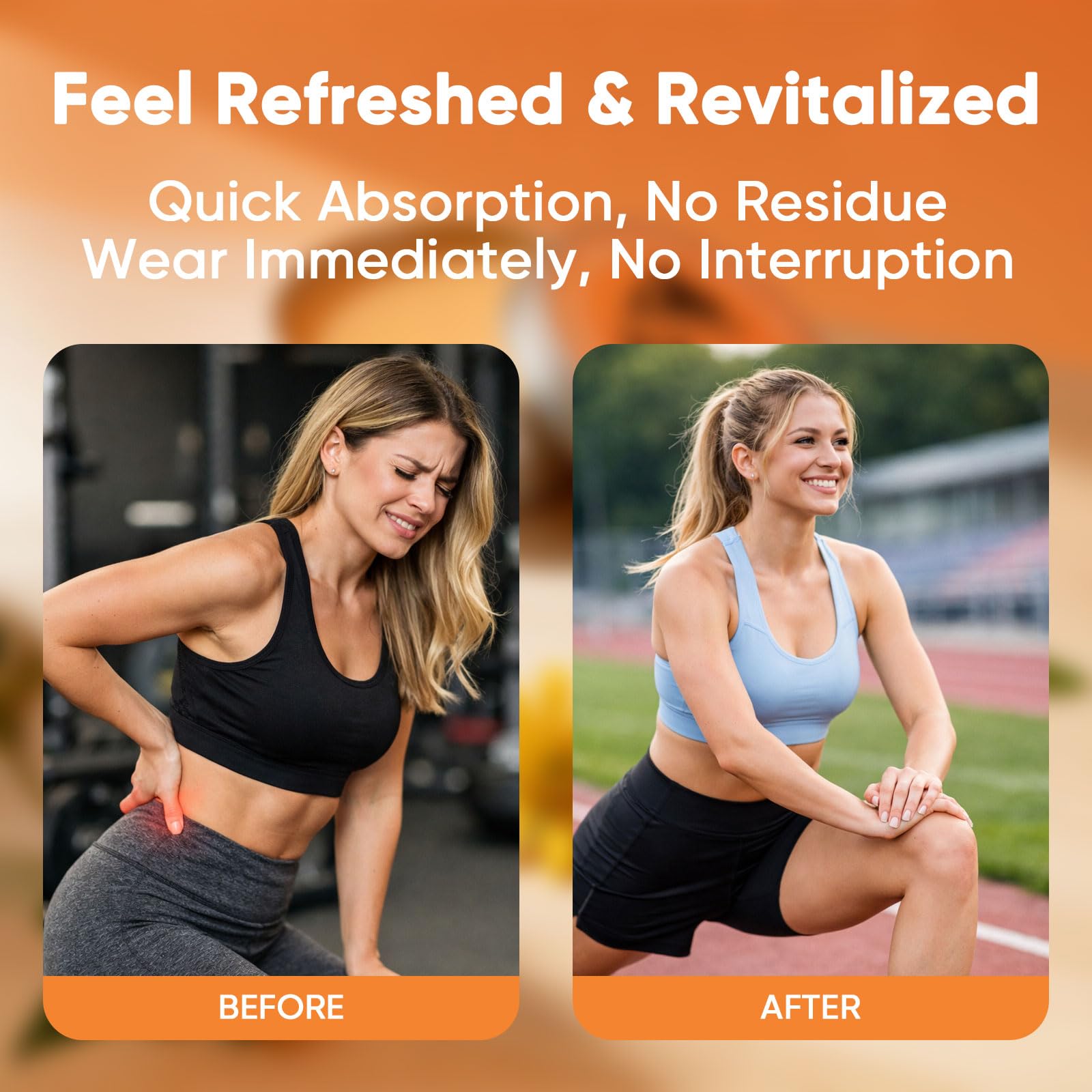 Portable 2.7 fl oz tube for on the go relief