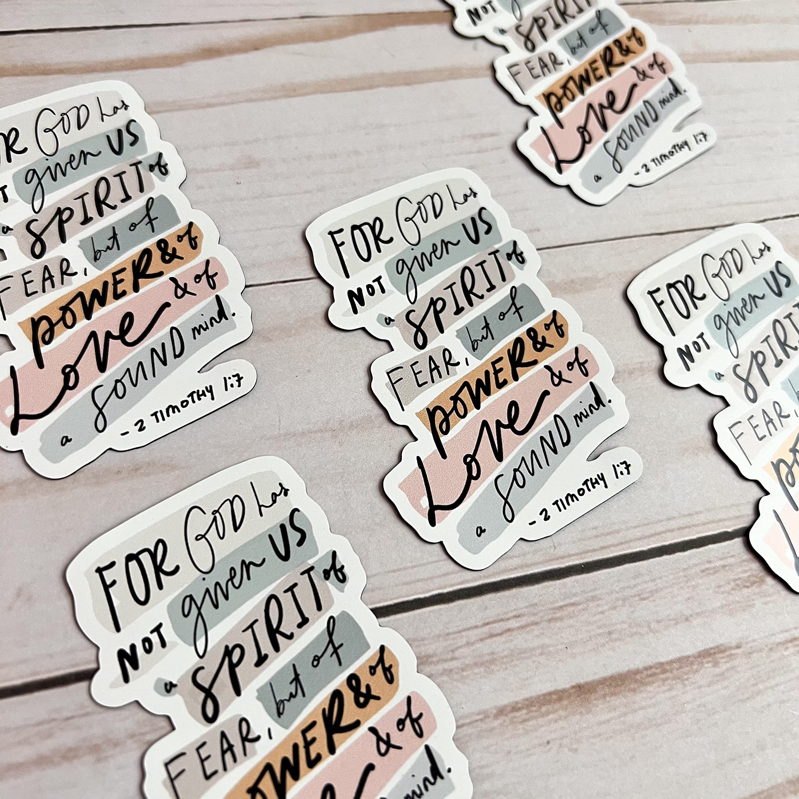 Christian Bible verse magnet suitable for refrigerators