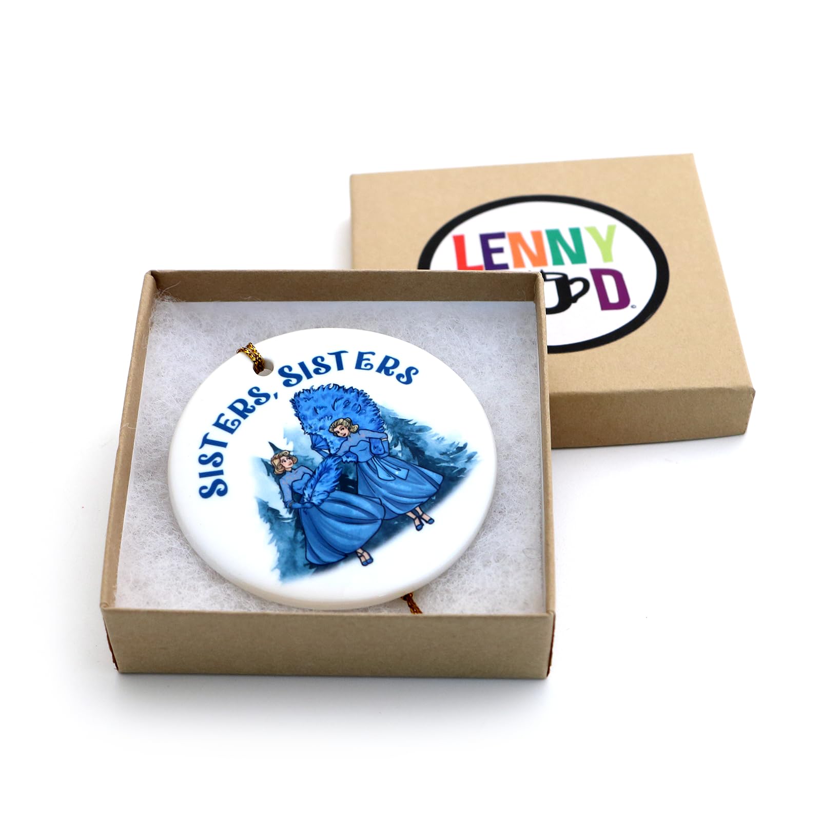 Stocking stuffer ornament ships in gift box