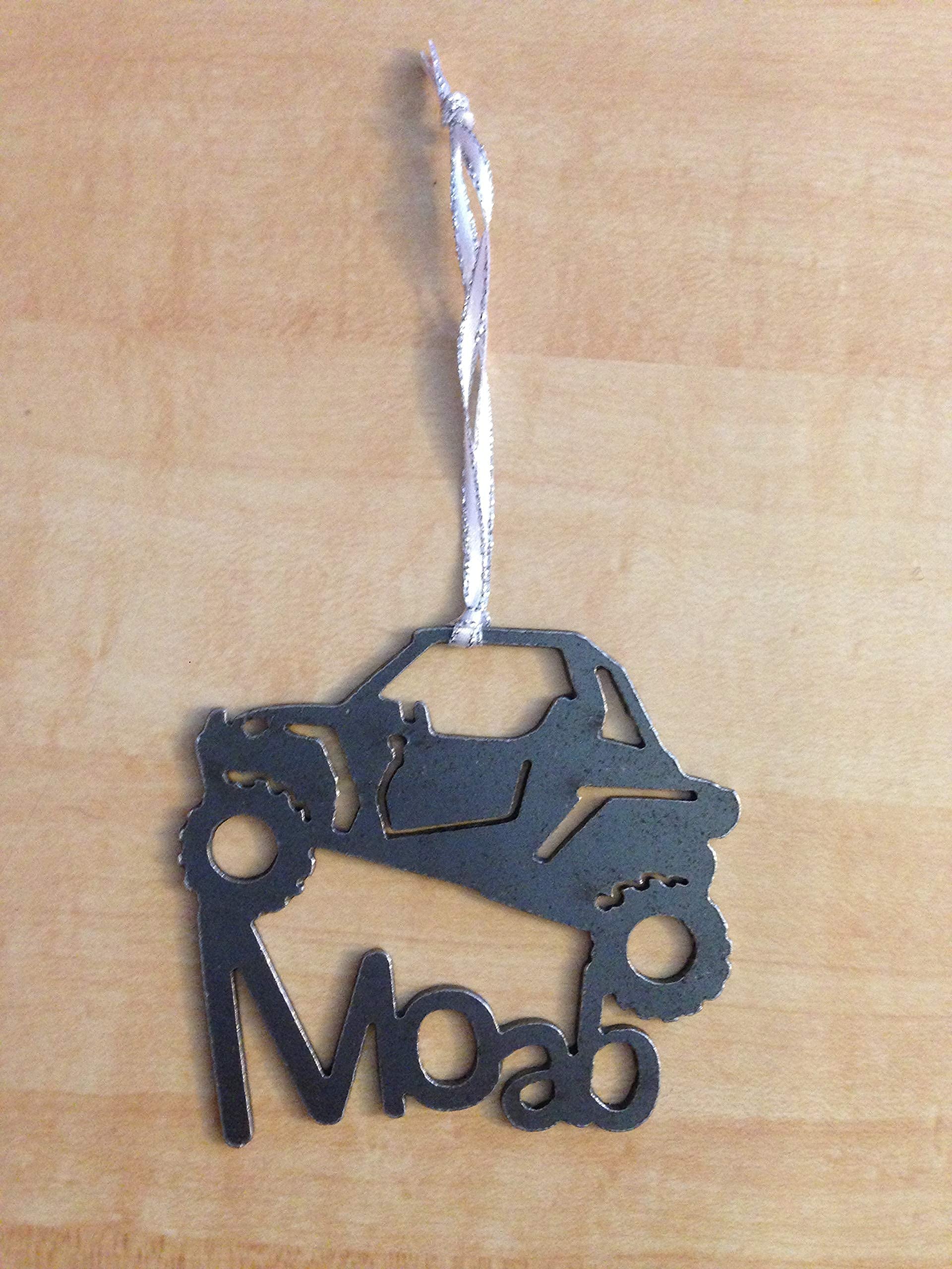3x3 inch Moab UTV Ornament packaging and details