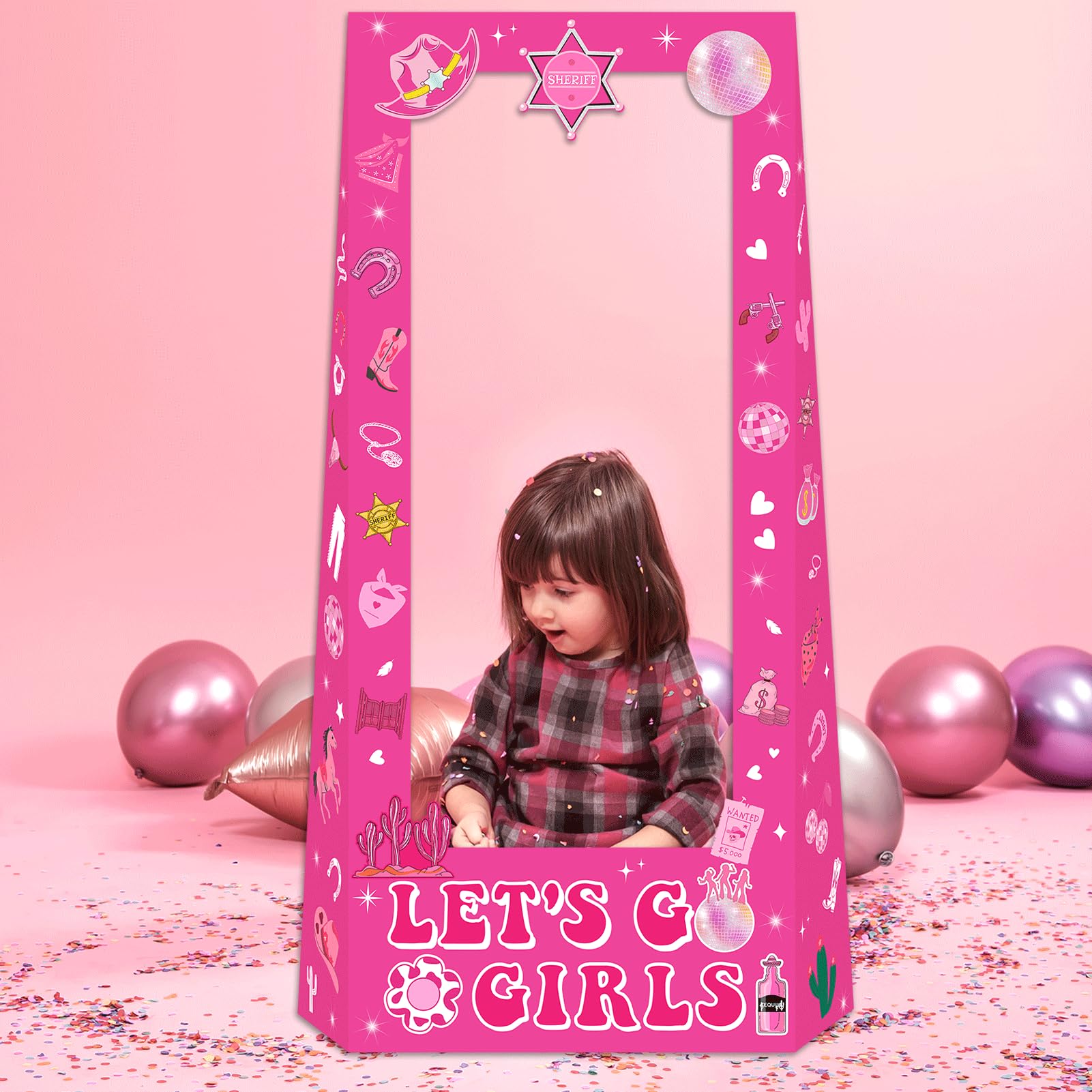 Durable standee for photos at parties