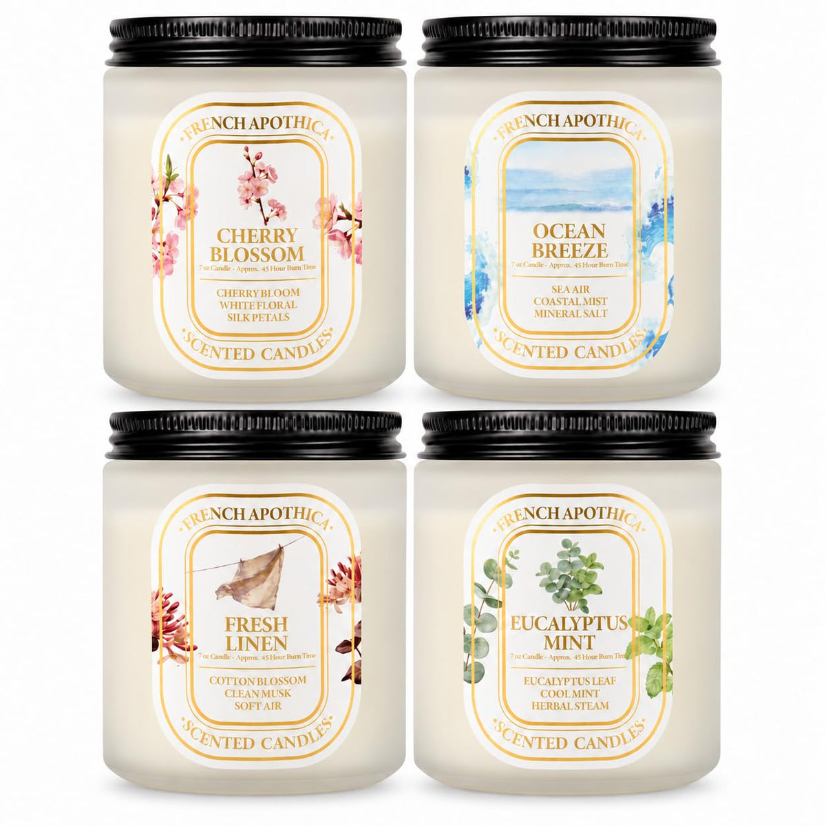 4 pack scented candles for women product image