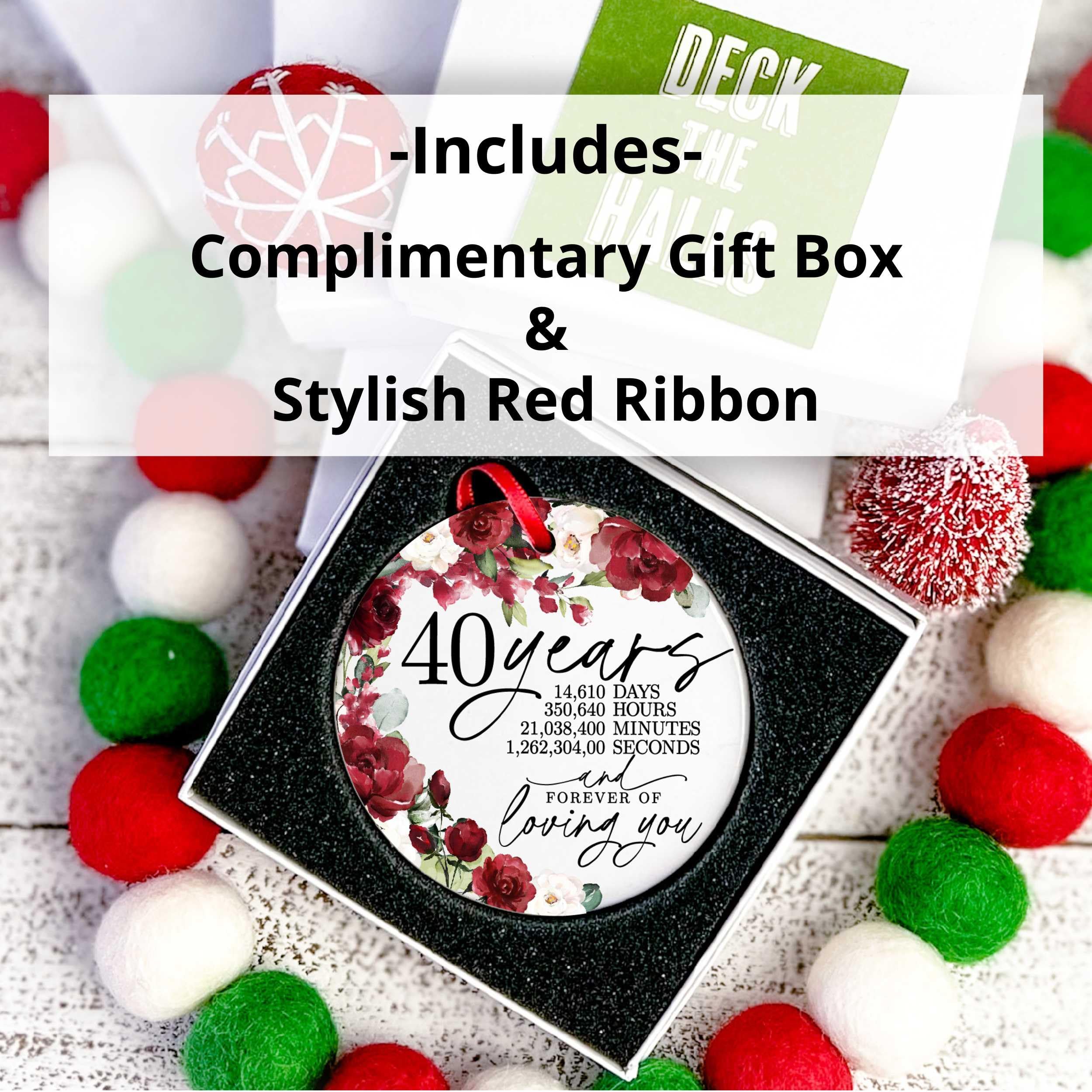 ceramic keepsake ornament in white gift box