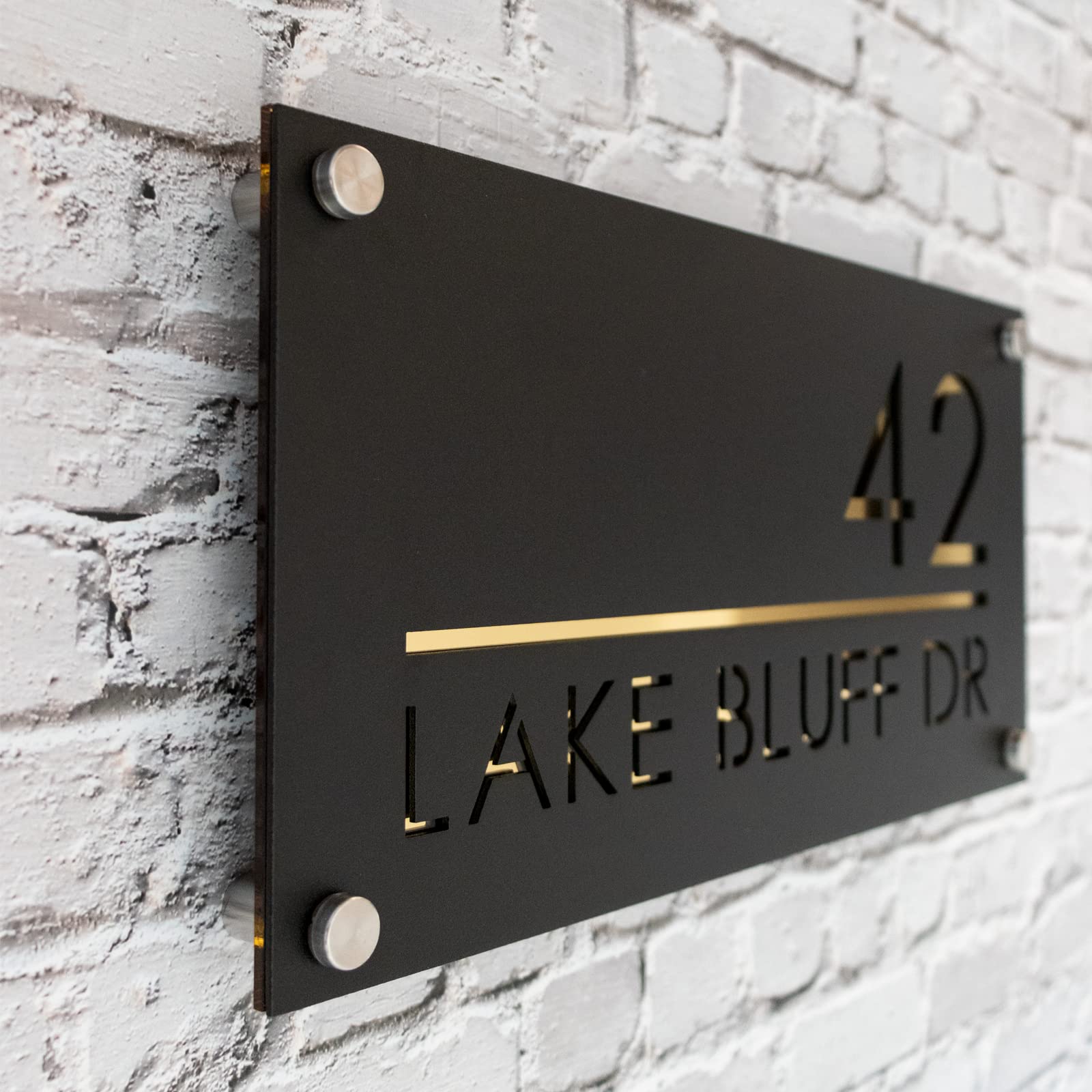 40x20 cm house number sign