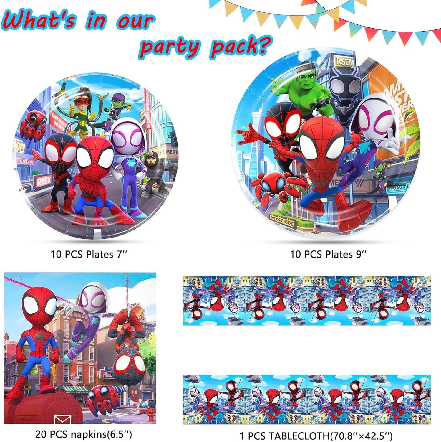 Spi Birthday Party Supplies Decorations disposable tableware packaging