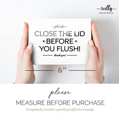 Glass-like premium material 4x6 sign